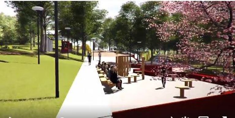 Video/ Dy minuta kohë dhe njihu me ndërtimin te parku i Liqenit