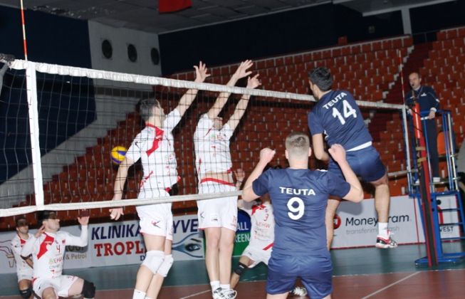 Volejboll meshkuj/ Vllaznia mund Teutën dhe merr kreun e kampionatit