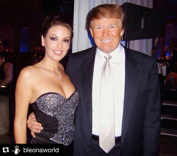 Bleona Qereti mbështet Donald Trump (Foto)