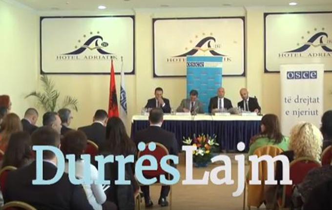 Durrës, seminar nga OSBE për nxitjen e dhënies së dënimeve alternative (video)
