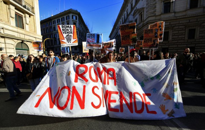 Itali, protesta në Romë kundër masave ekonomike të qeverisë