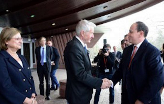 Strasburg, presidenti Nishani viziton selinë e Këshillit të Evropës