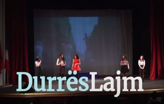 Durrës, nxënësit e Gjimnazit “Gjergj Kastrioti Skënderbeu” në Javën e Frankofonisë (video)