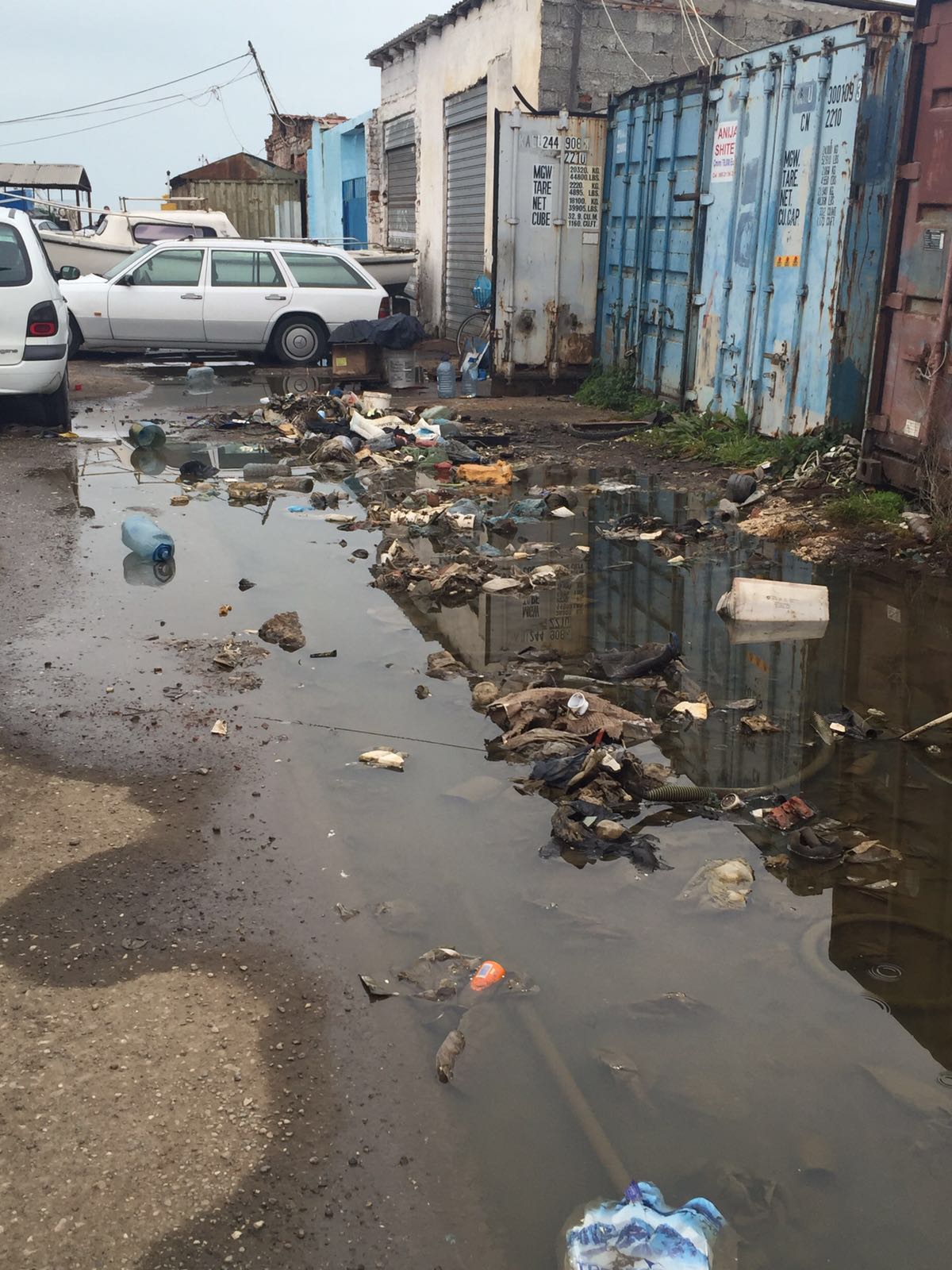 FOTO/ Pamje të frikshme, kushtet e tmerrshme të magazinave të peshkut në Durrës