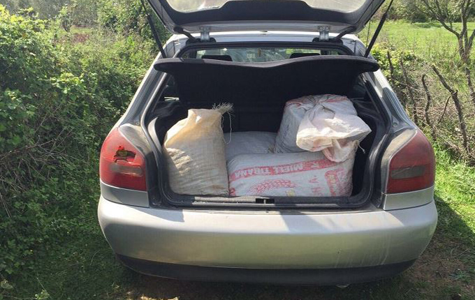 Vlorë, dy në pranga, u kapën duke transportuar mbi 22 kg drogë