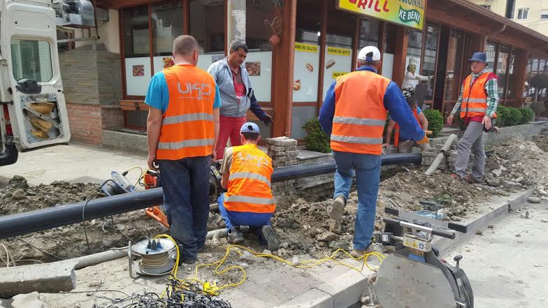 FOTO / Ujësjellës Kanalizime investime për përmirësimin e  furnizimit me ujë