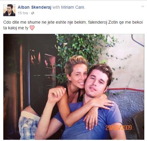 Albani një bashkëshort që çdo vajzë do të donte, ja dedikimi për Miriamin