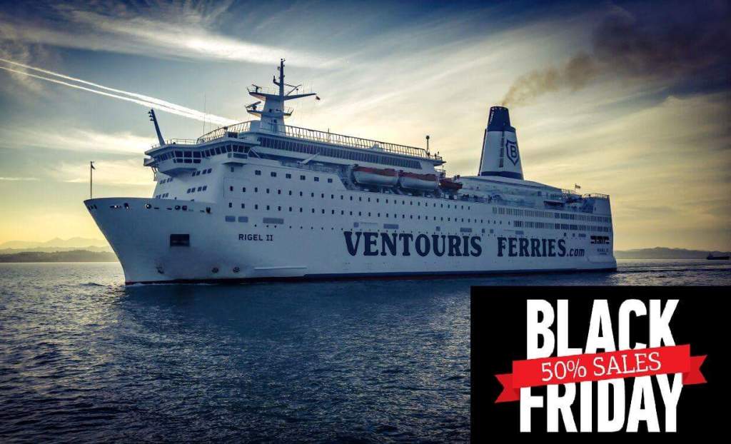 Black Friday/ &#8220;Ventouris Ferries&#8221; surpriza për ata që udhëtojnë drejt Italisë