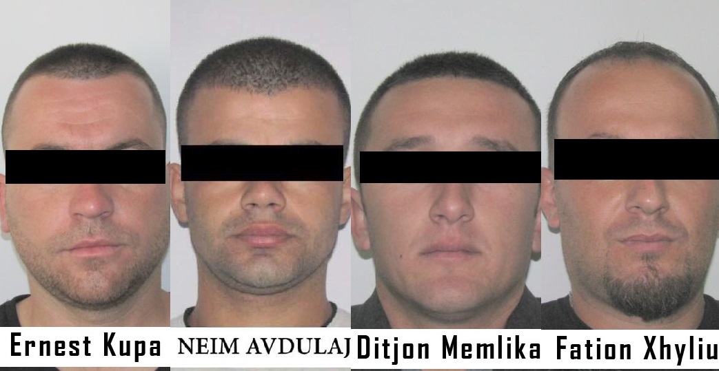 Grabitja në Rinas/ Hierarkia e bandës, e ndarë në 2 grupe. Ja koka