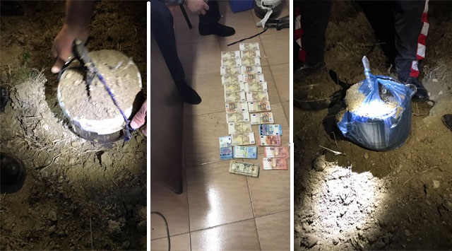 Ja ku i gjeti policia të fshehura tufat e parave