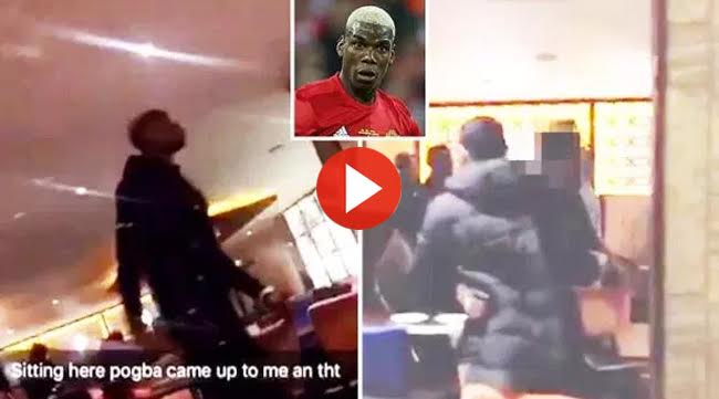 Tifozi godet Paul Pogba pas sherrit në restorant