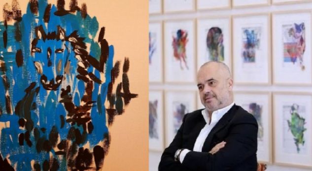 Deputeti i PS “sfidon” Ramën në pikturë (FOTO)