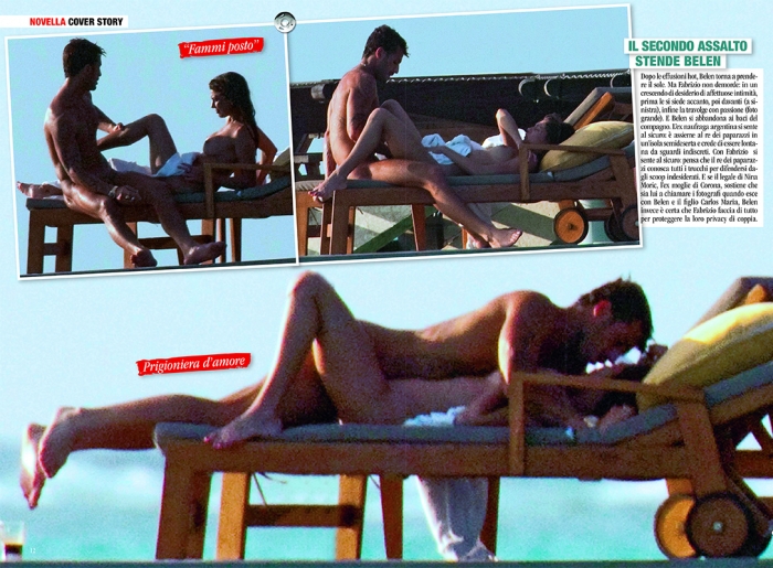 FOTO +16/ Seks komplet nudo në plazh, Belen Rodriguez përzë paparacin nga restoranti