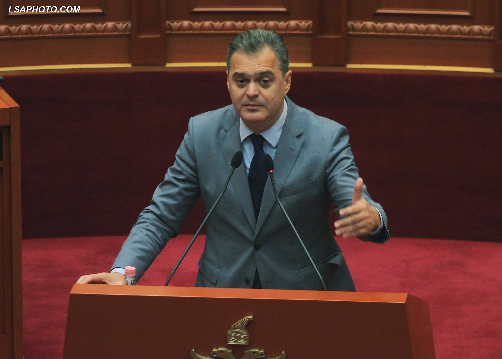 Blushi sulmon Monika Kryemadhin