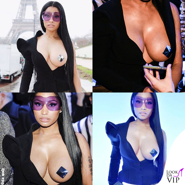“Çmendet” Nicki Minaj, nxjerr gjoksin që të… (FOTO)
