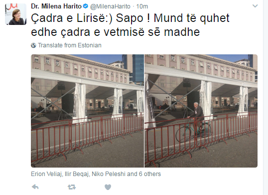 Statusi i ministres që i dhanë like gjithë socialistët (FOTO)