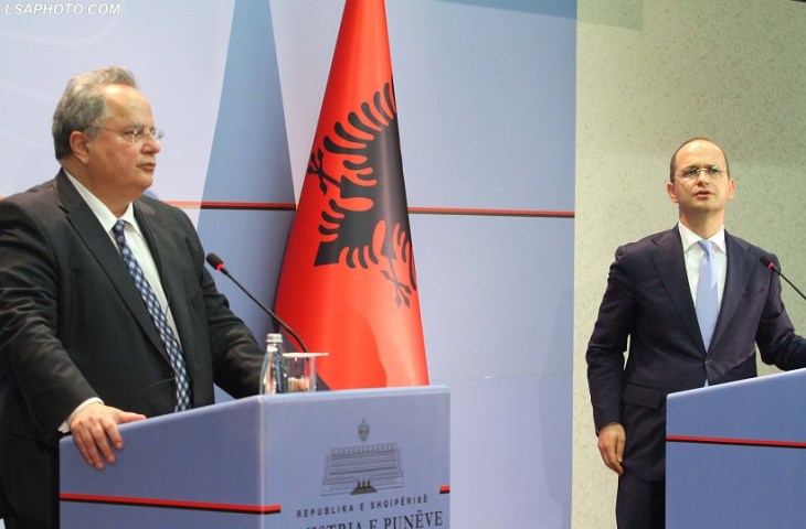 Bushati takon Kotzias në Athinë