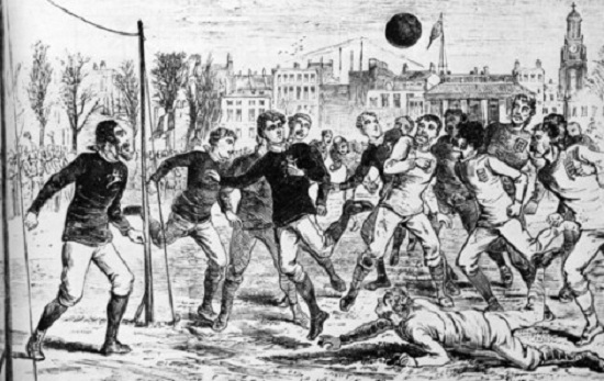 Tronditen anglezët, futbollin e shpikën skocezët