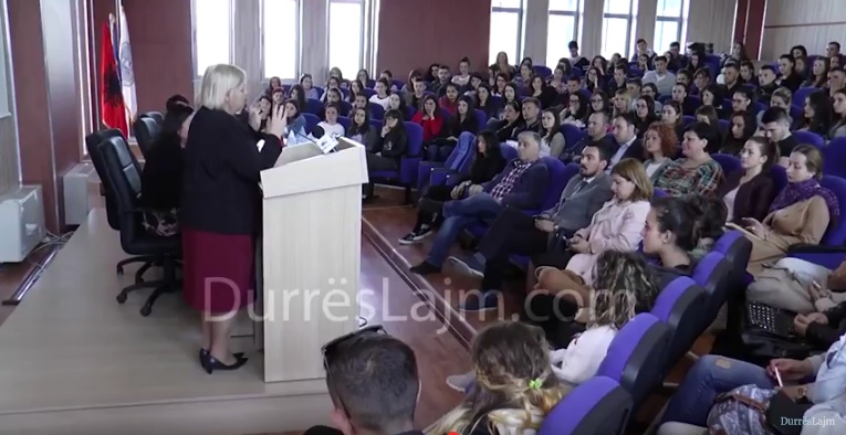 Ministrja Ekonomi në UAMD, leksion të hapur për studentët (VIDEO)