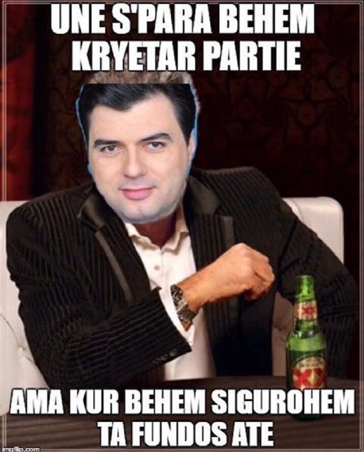 Rama tall keq Bashën me këtë foto