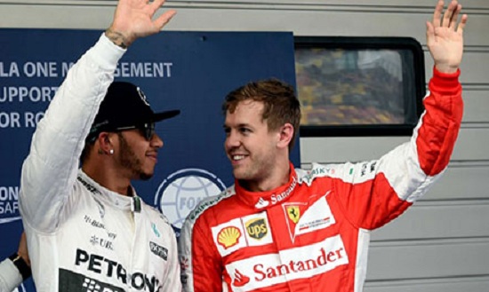 F1, Çmimi i Madh i Kinës. Akti i dytë Hamilton-Vettel