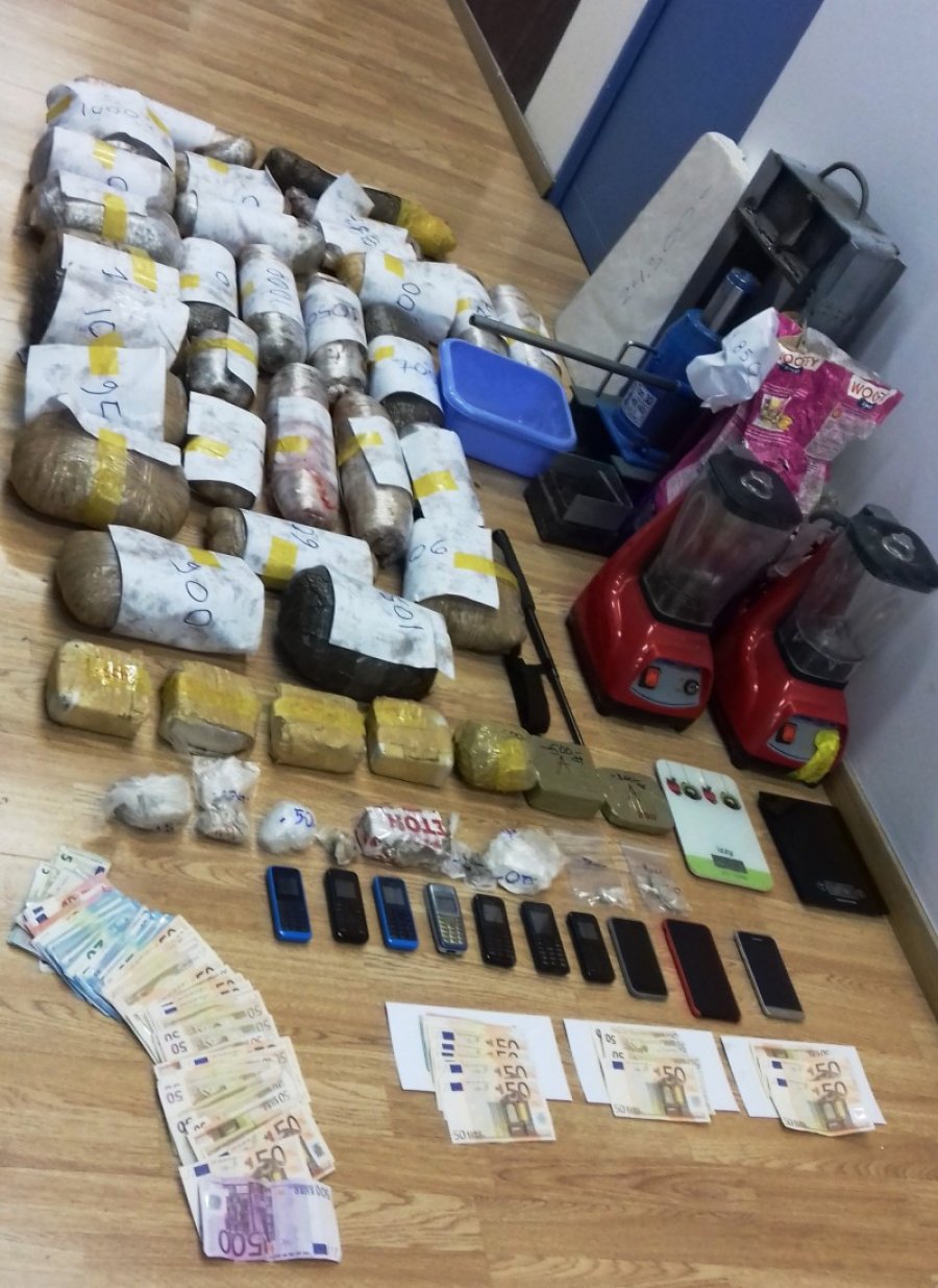 Heroinë dhe kanabis, shkatërrohet banda shqiptare e drogës