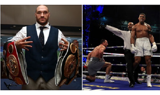 Boks, Joshua fitoi 15 mln paund. I hedh dorashkën Tyson Fury