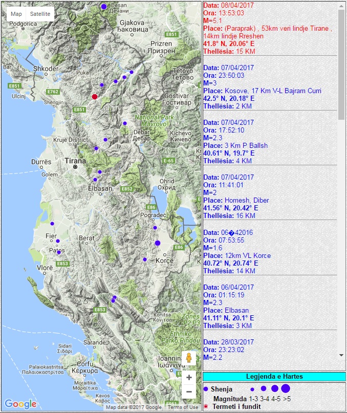 Del bilanci i dëmeve/ Ja pasojat e tërmetit të djeshëm