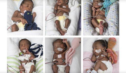 17 vjet për t’u bërë prindër, bëjnë 6 fëmijë njëherësh