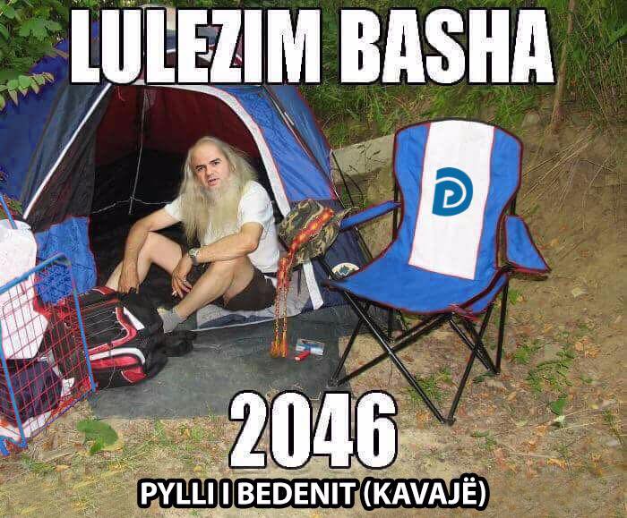 Rama vazhdon të tallet: Basha në çadër dhe në 2046-n, por…