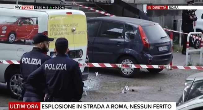Shpërthim në qendër të Romës