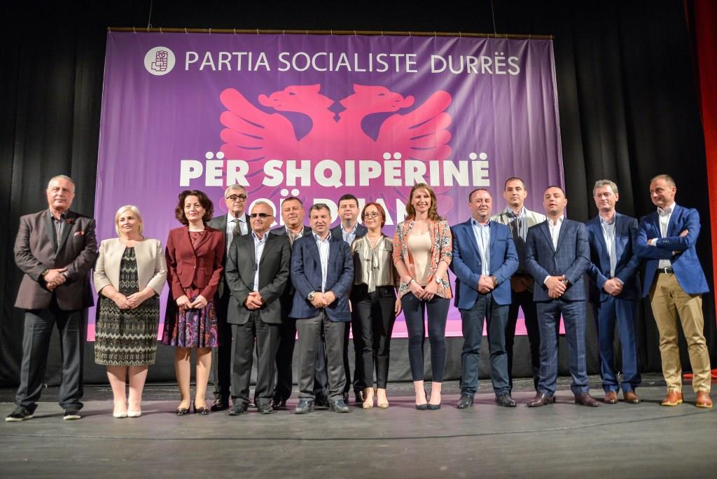 PS prezanton kandidatët e Durrësit për zgjedhjet e 18 qershorit (FOTO)