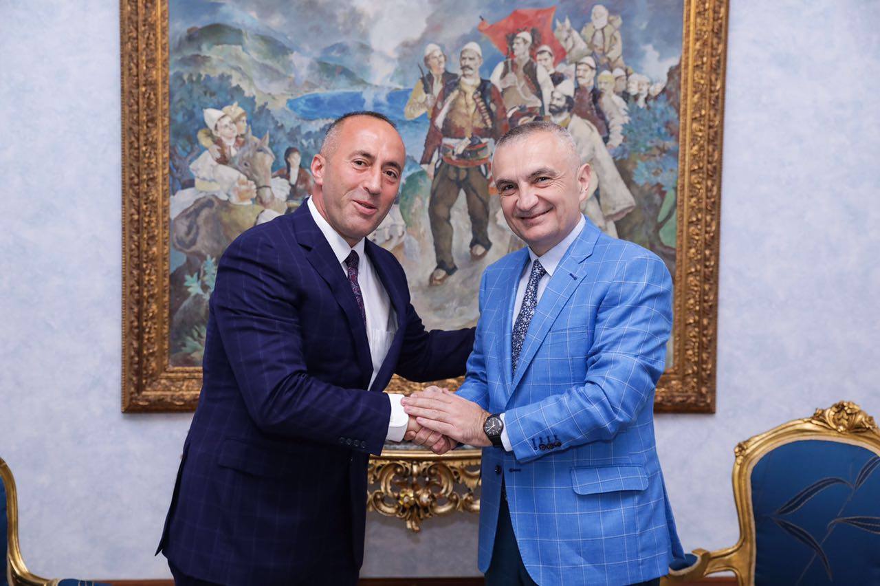 Ramush Haradinaj për herë të parë në Shqipëri pas lirimit