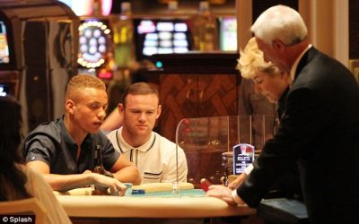 S&#8217;do ta besoni sa harxhon Rooney brenda 2 orëve në kazino (FOTO)