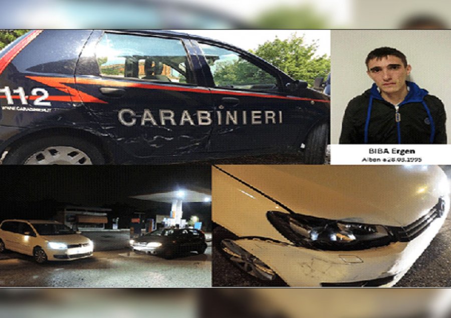 Shqiptari ‘Fast and Furious’ me karabinierët, çmenduri në rrugë