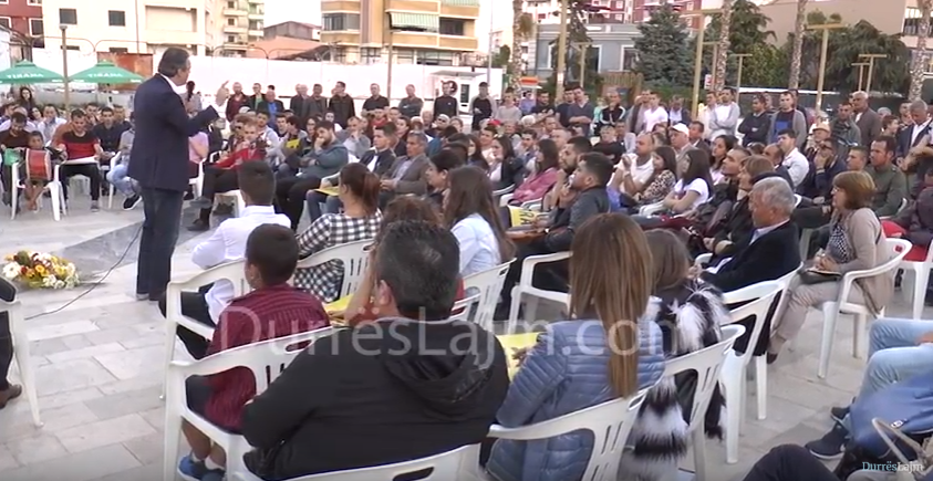 Ben Blushi çel fushatën në Durrës/ Ja kush janë kandidatët e tij (FOTO&#038; VIDEO)