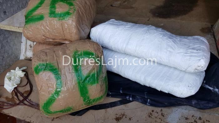 Durrës, zbulohet një tjetër sasi e madhe droge në det