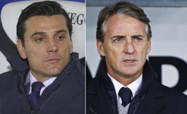 Mancini, për Milanin, Montella te Roma?