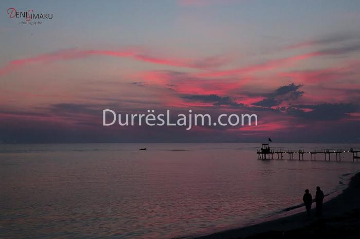 FOTOLAJM/ Ja ç’ndodhi sot në mbrëmje në bregdetin e Durrësit