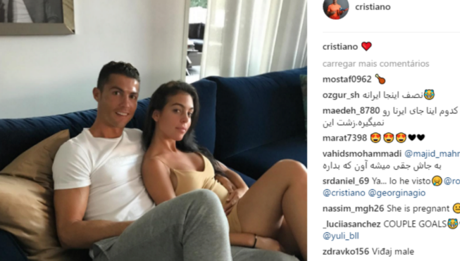 Ronaldo i ledhaton barkun, e dashura e tij seksi shtatzënë?