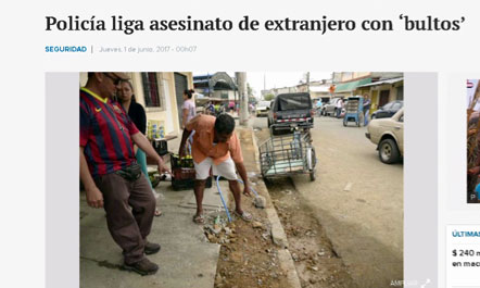 Vrasja e shqiptarit në Ekuador, Krimet e Rënda dhe policia në lëvizje