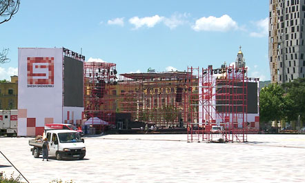 Sheshi “Skënderbej”, përurimi me një koncert të madh