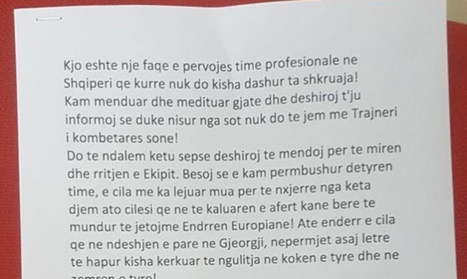 Letra e plotë e Gianni de Biasit