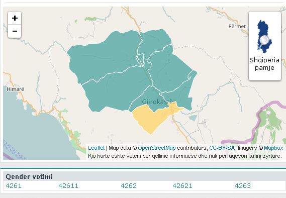 PD shumicë absolute votash në këtë bastion të saj, merr 90.79%