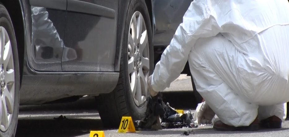 Eksploziv “Benz”-it të oficerit të Krimeve të Rënda