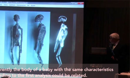 Alienë të mumifikuar në Peru?