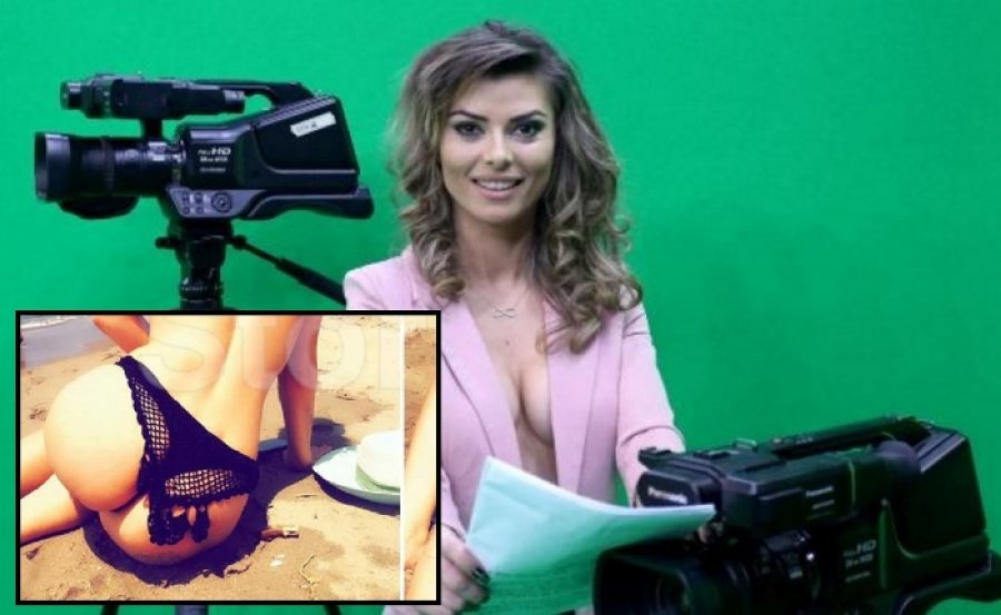 Prezantuesja shqiptare e lajmeve del topless në plazh, rrjeti ‘ndizet zjarr’… (FOTO)