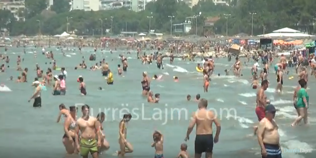 Shëndeti Publik: Uji i detit në  Durrës 100% i pastër dhe i sigurt (VIDEO)