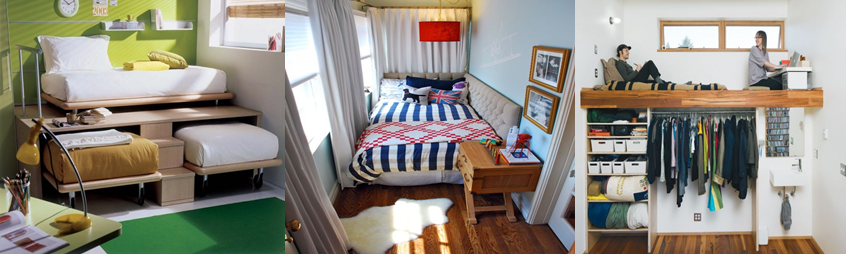 22 ide fantastike për transformimin e dhomave të vogla