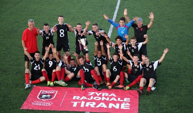 Tirana U-17 kampione, mund Durrësin